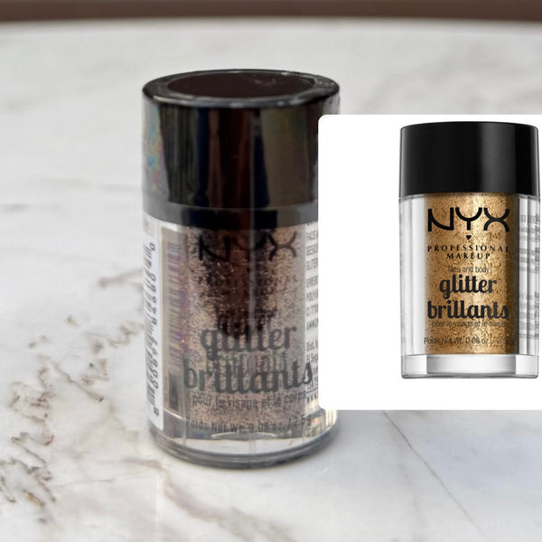 NYX Face & Body Glitter - Bronze