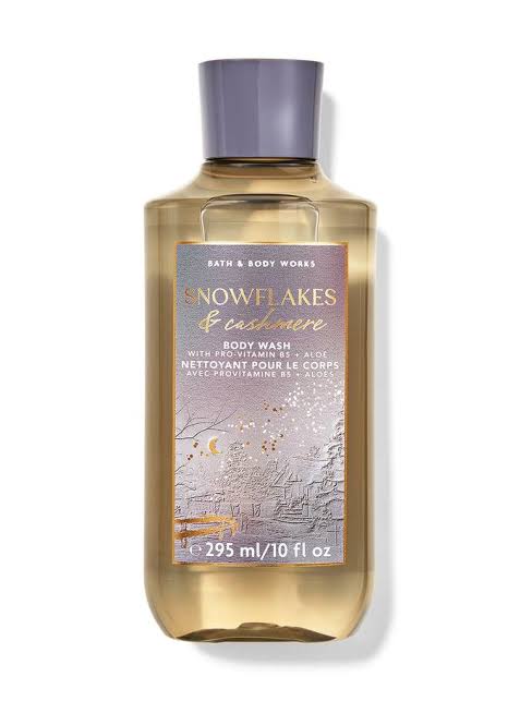 Bath & Body Works Snow Flakes & Cashmere Shower Gel