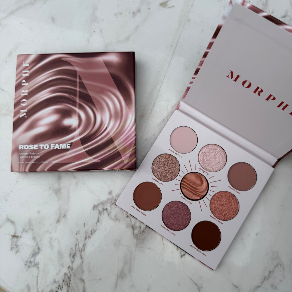 Morphe Rich & Foiled Artistry Palette - Rose To Fame
