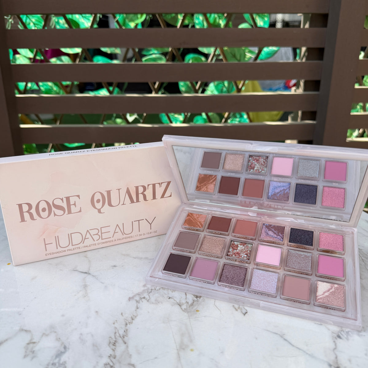 Huda Beauty Rose Quartz Eyeshadow Palette