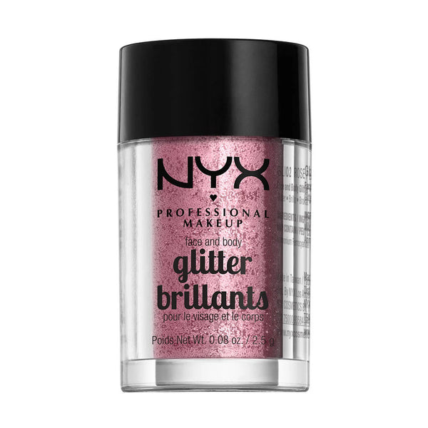 NYX Face & Body Glitter - Rose