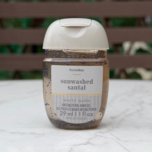 Bath & Body Works Sunwashed Santal PocketBac Hand Sanitizer