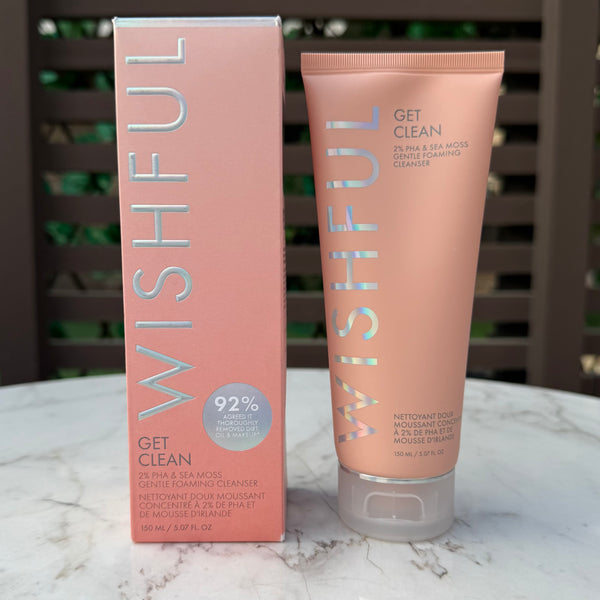Wishful Get Clean 2% PHA & Sea Moss Gentle Foaming Cleanser