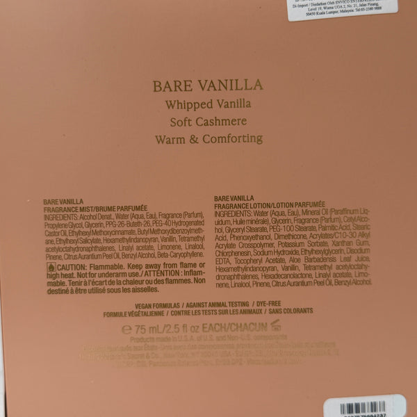 Victoria’s Secret Bare Vanilla Travel Size Gift Set