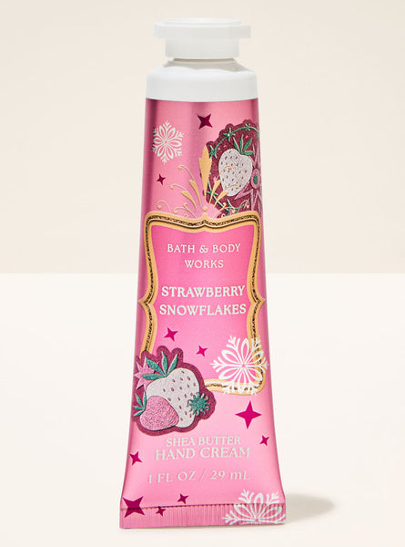 Bath & Body Works Strawberry Snowflakes Hand Cream