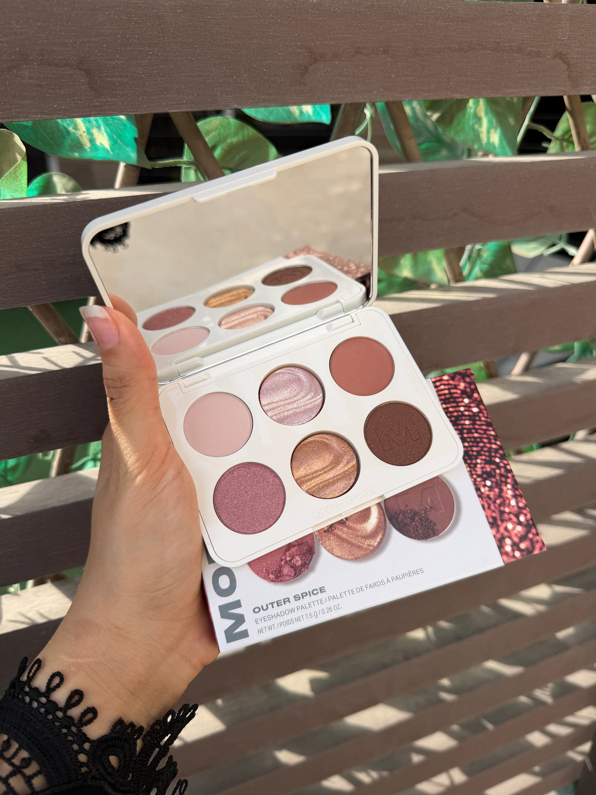 Morphe CHROMAPLUS 6-PAN EYESHADOW PALETTE - Outer Spice