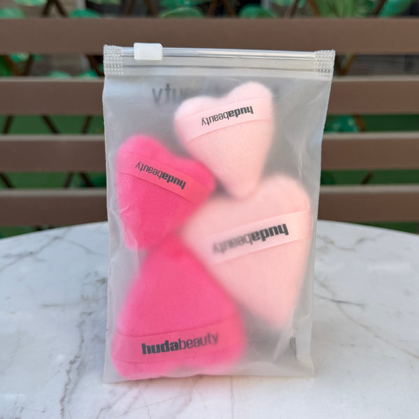 Huda Beauty EASY BAKE POWDER PUFF DUO x2