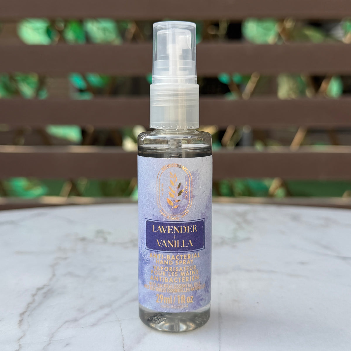 Bath & Body Works Lavender Vanilla Hand Sanitizer Spray