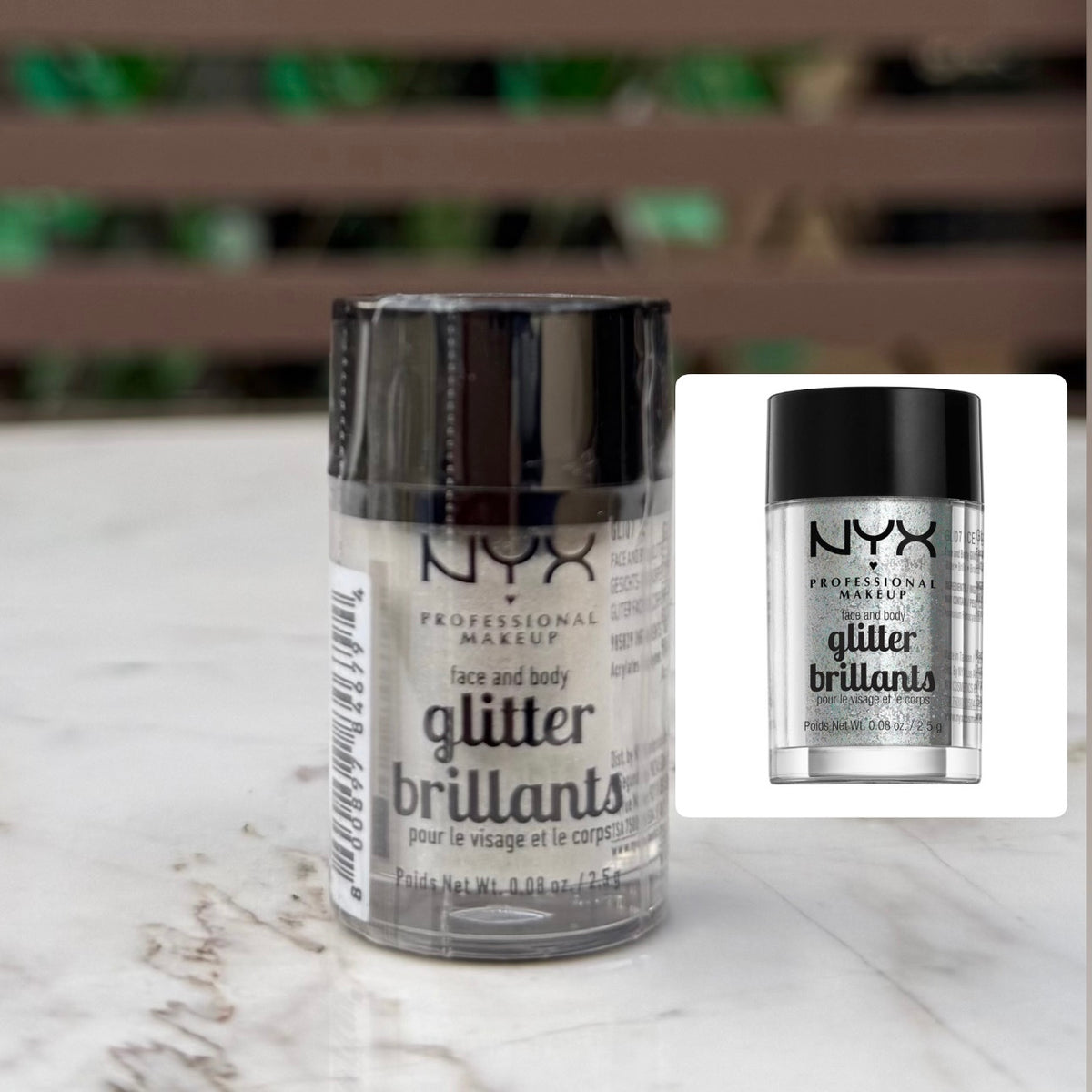 NYX Face & Body Glitter - Ice