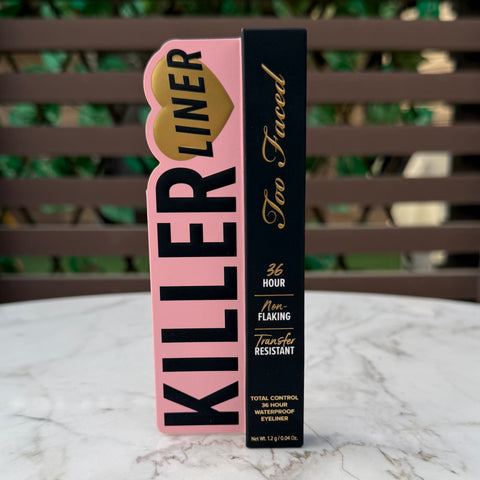 Too Faced Killer Liner 36 Hour Waterproof Gel Eyeliner Pencil - Killer Black