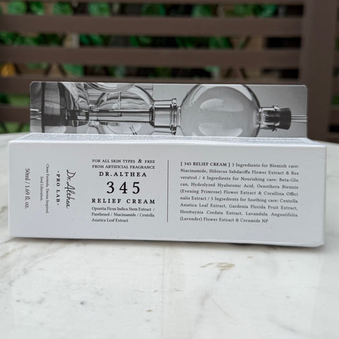 Dr.Althea 345 Relief Cream | Daily Face Moisturizer -50ml
