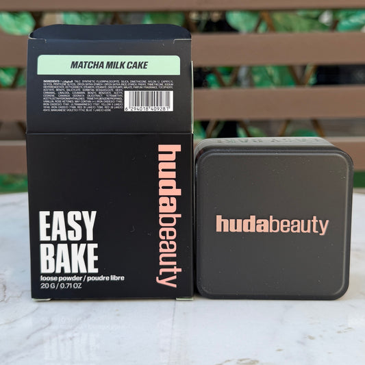 Huda Beauty Easy Bake Blurring Loose Baking & Setting Powder - Matcha Milk Cake