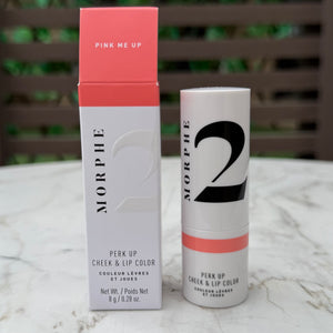 Morphe 2 Perk Up Cheek & Lip Color - Pink Me Up