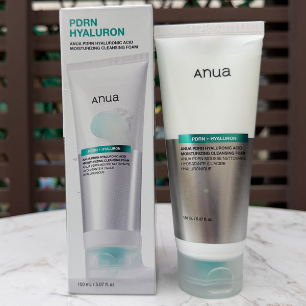 Anua PDRN Hyaluronic Acid Moisturizing Cleansing Foam