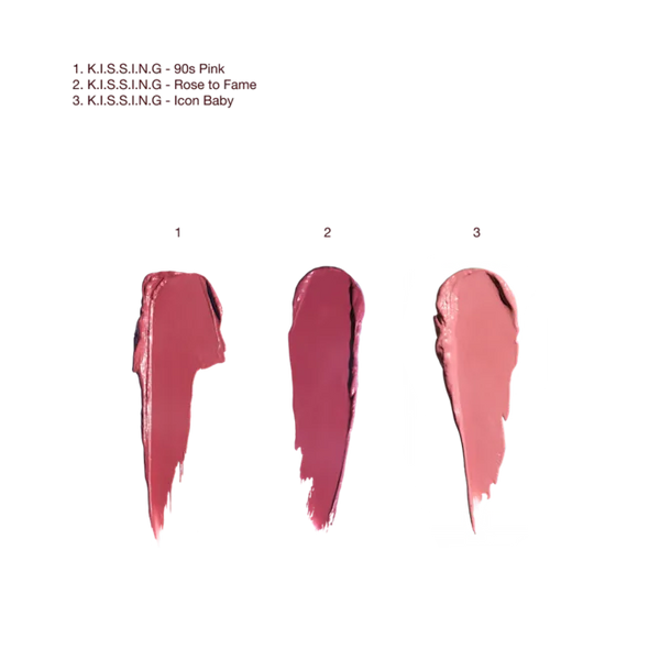 Charlotte Tilbury HOLLYWOOD ICONIC MINI LIP TRIO TRAVEL SIZE LIP KIT