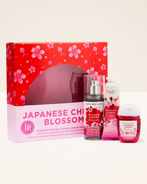 Bath & Body Works Japanese Cherry Blossom Mini Gift Set
