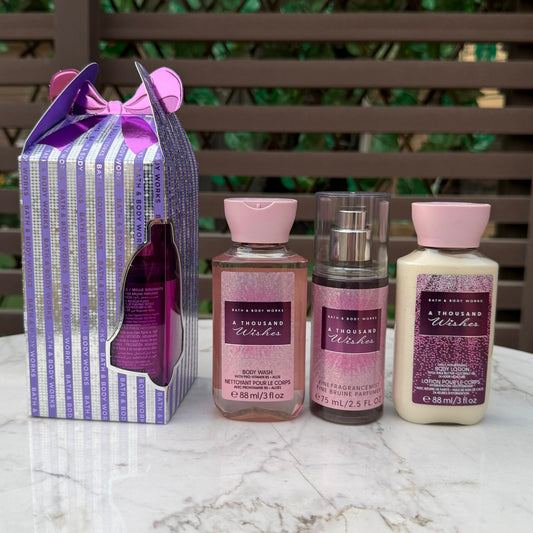 Bath & Body Works A Thousand Wishes Mini Gift Box Set