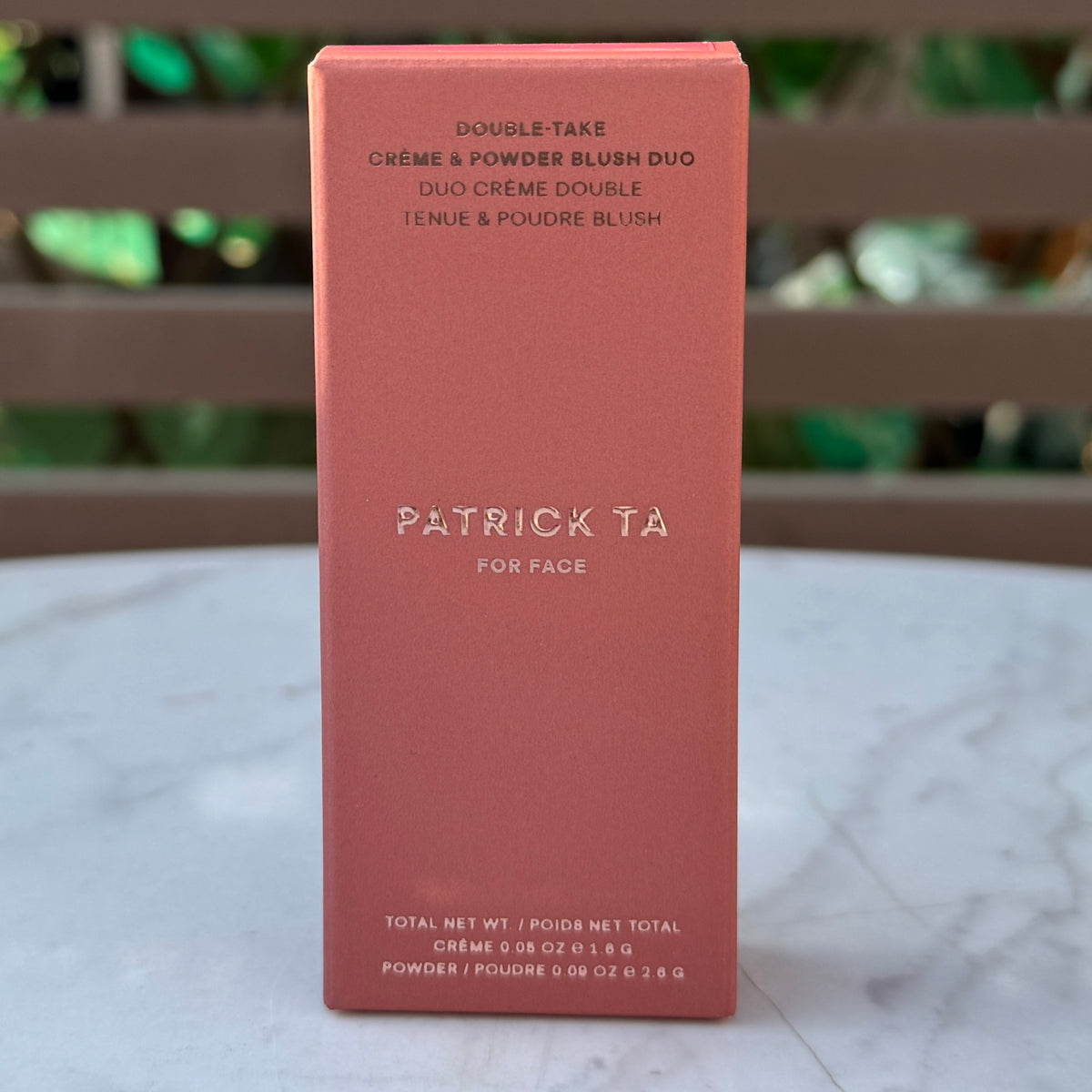 PATRICK TA Mini Major Headlines Double-Take Crème & Powder Blush Duo