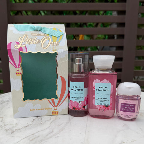 Bath & Body Works Hello Beautiful Mini Gift Set