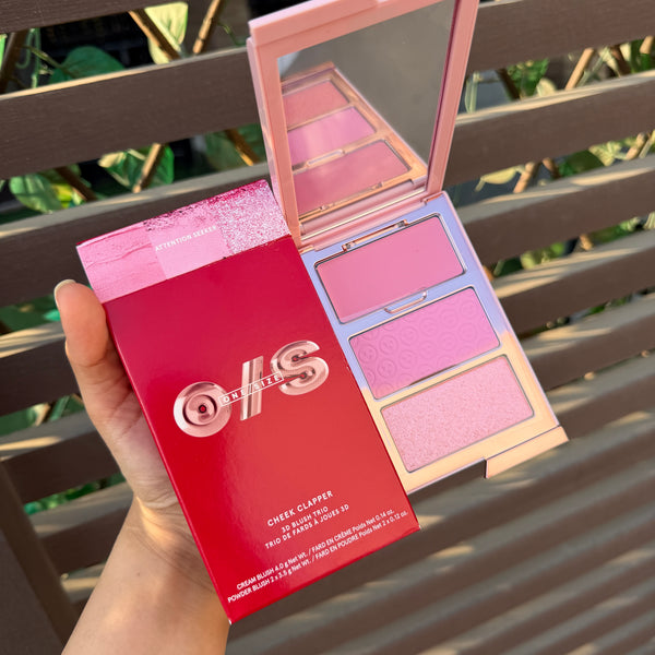 ONE/SIZE by Patrick Starrr Cheek Clapper 3D Blush Trio Palette - Attention Seeker