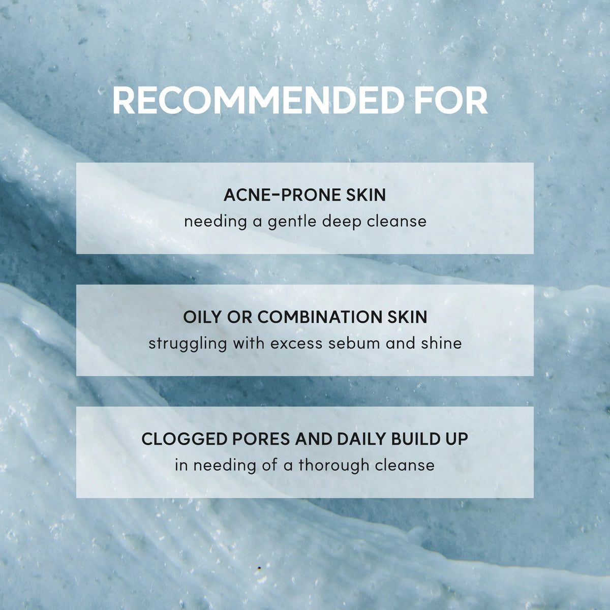 Arencia Blue Hyssop Rice Mochi Cleanser
