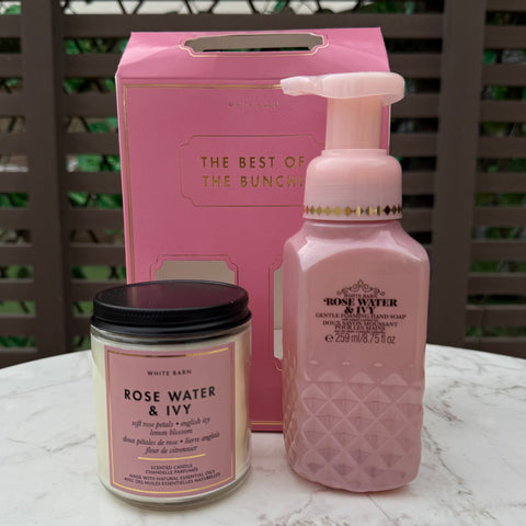 Bath & Body Works Rose Water & Ivy Gift Set
