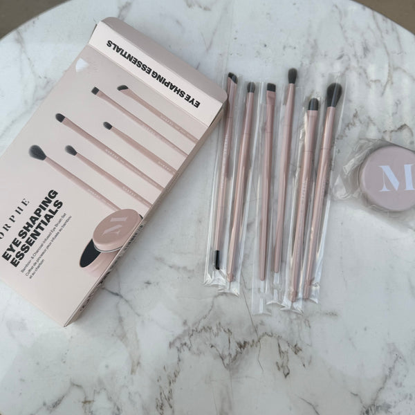 Morphe Eye Shaping Essentials Bamboo & Charcoal Infused Eye Brush Set