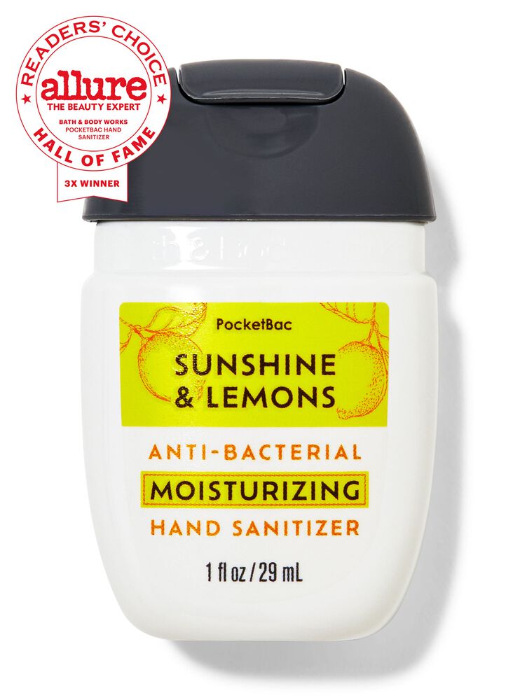 Bath & Body Works Sunshine & Lemons Moisturising Pocketbac Hand Sanitizer
