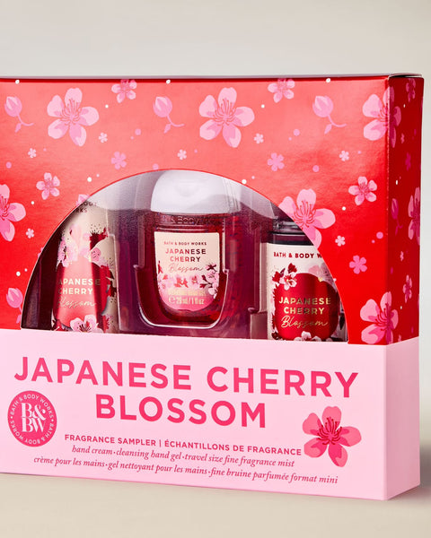 Bath & Body Works Japanese Cherry Blossom Mini Gift Set