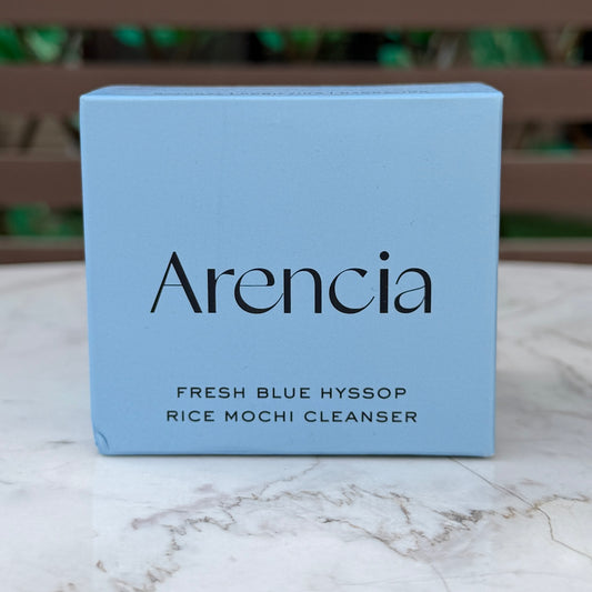 Arencia Blue Hyssop Rice Mochi Cleanser