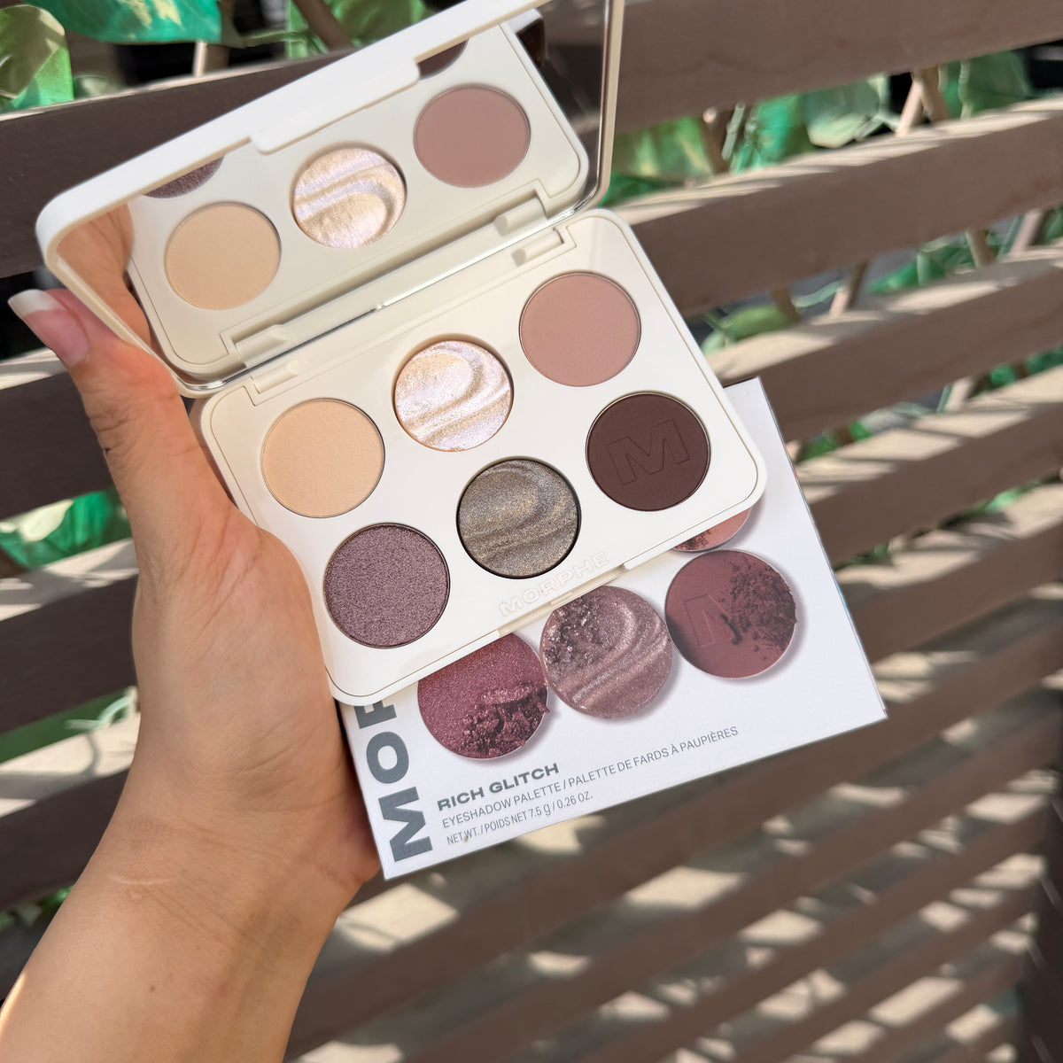 Morphe CHROMAPLUS 6-PAN EYESHADOW PALETTE - Rich Glitch