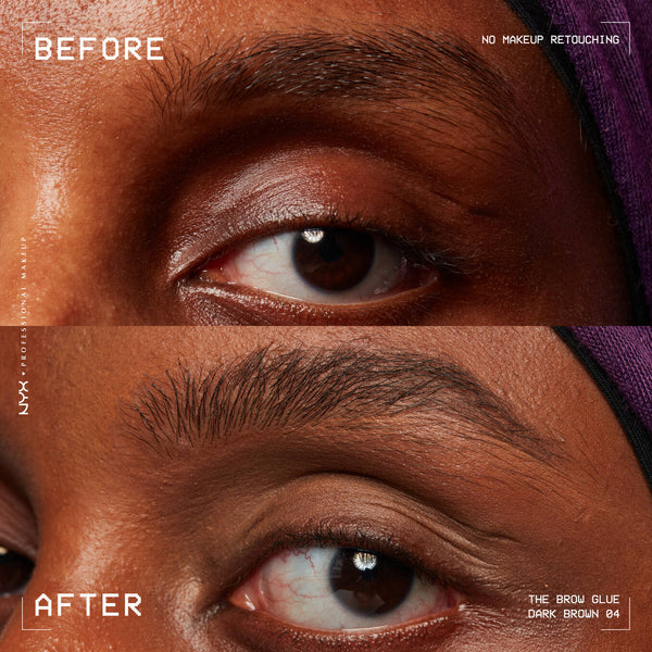 NYX THE BROW GLUE INSTANT BROW STYLER - Dark Brown