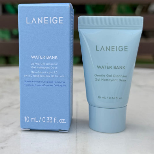 LANEIGE Water Bank Gentle Gel Cleanser with Hyaluronic Acid 10ml
