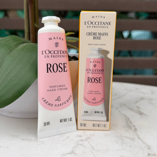 L’occitane ROSE PERFUMED HAND CREAM -30ml