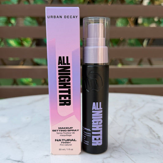 Urban Decay Mini All Nighter Waterproof Natural Finish Setting Spray with 24HR Wear- 30ml