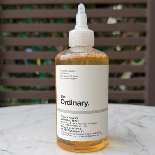 The Ordinary Glycolic Acid 7% Exfoliating and Brightening Daily Toner 240ml (without box)