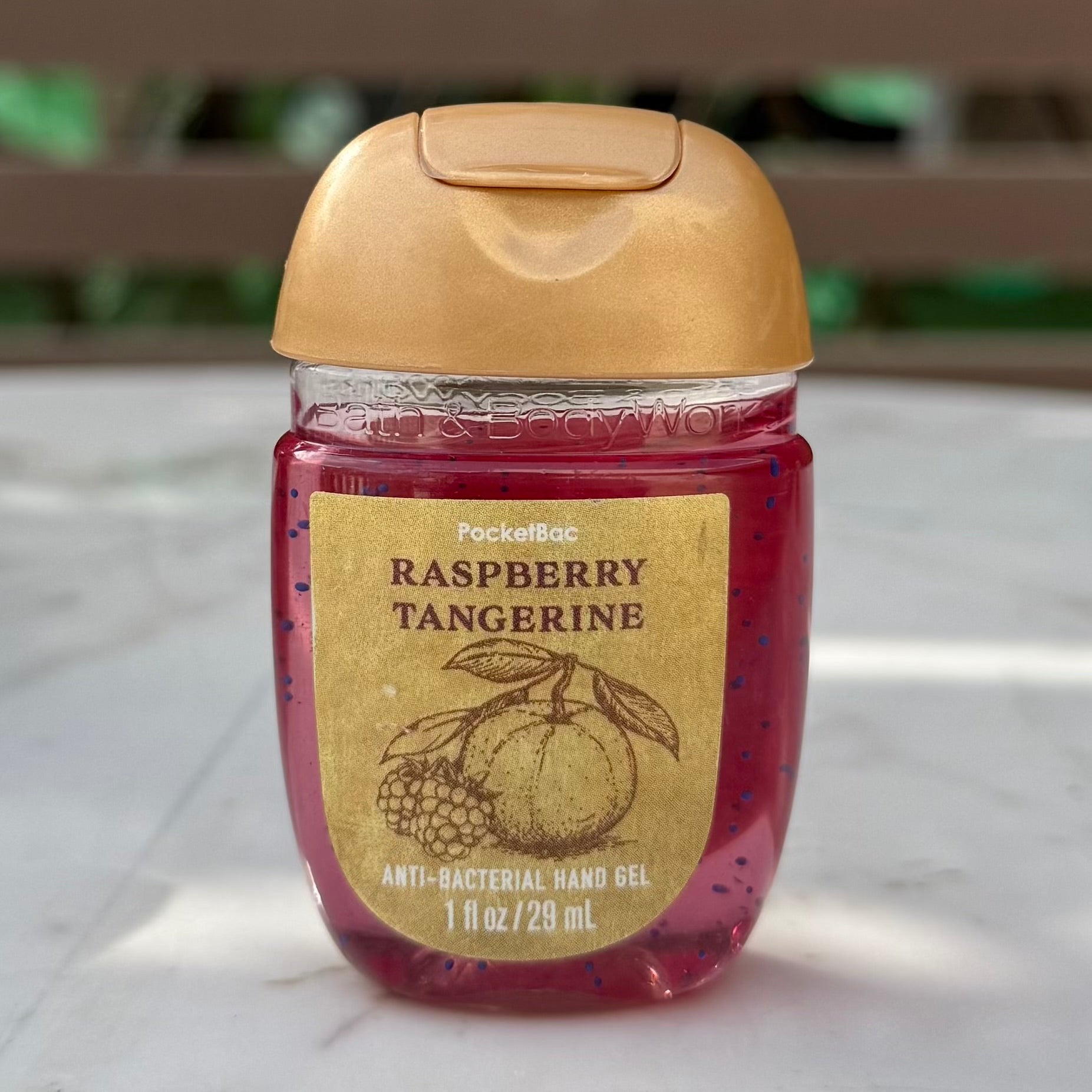Bath & Body Works Raspberry Tangerine PocketBac Hand Sanitizer