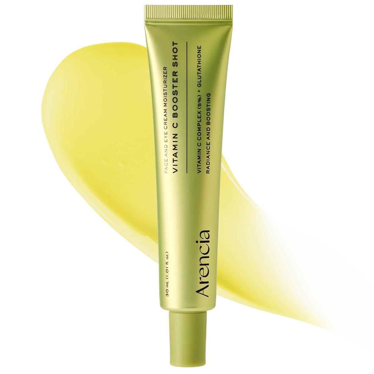 Arencia Vitamin C Booster Shot, Pure Vitamin C + Glutathione for Bright, Healthy Skin Glow 30ml