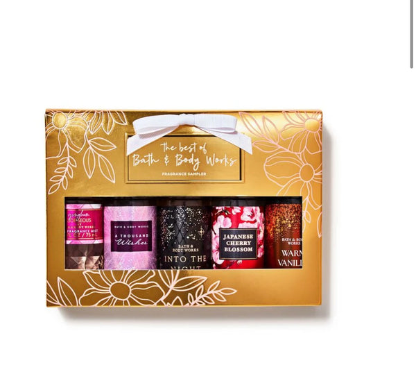 Bath & Body Works Best Of Bath & Body Works 5-Piece Mini Fine Fragrance Mini Mist Gift Set