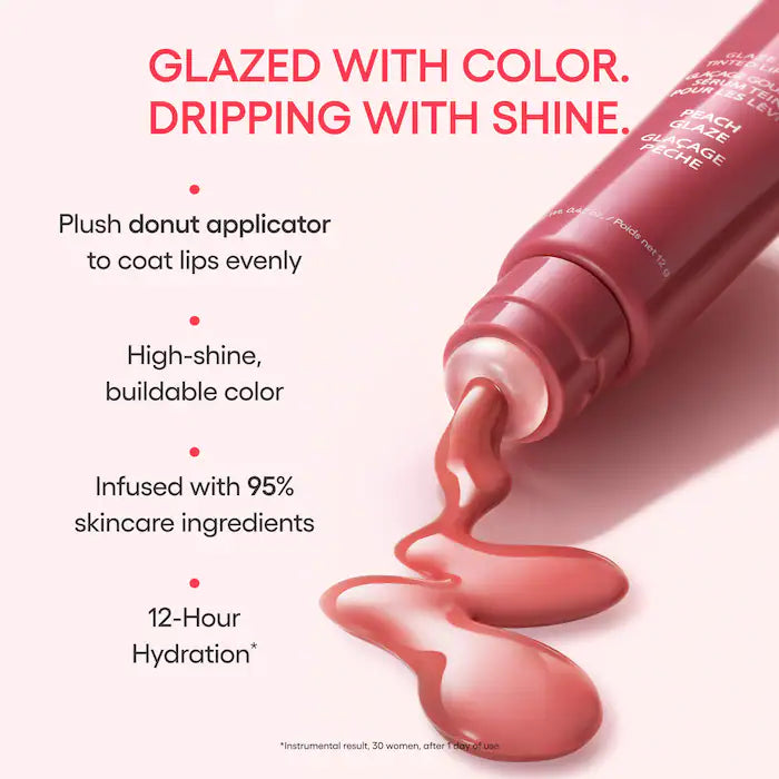LANEIGE Glassy Lip Minis 3 Pc. Glaze Craze Tinted Peptide Lip Serum Gift Set