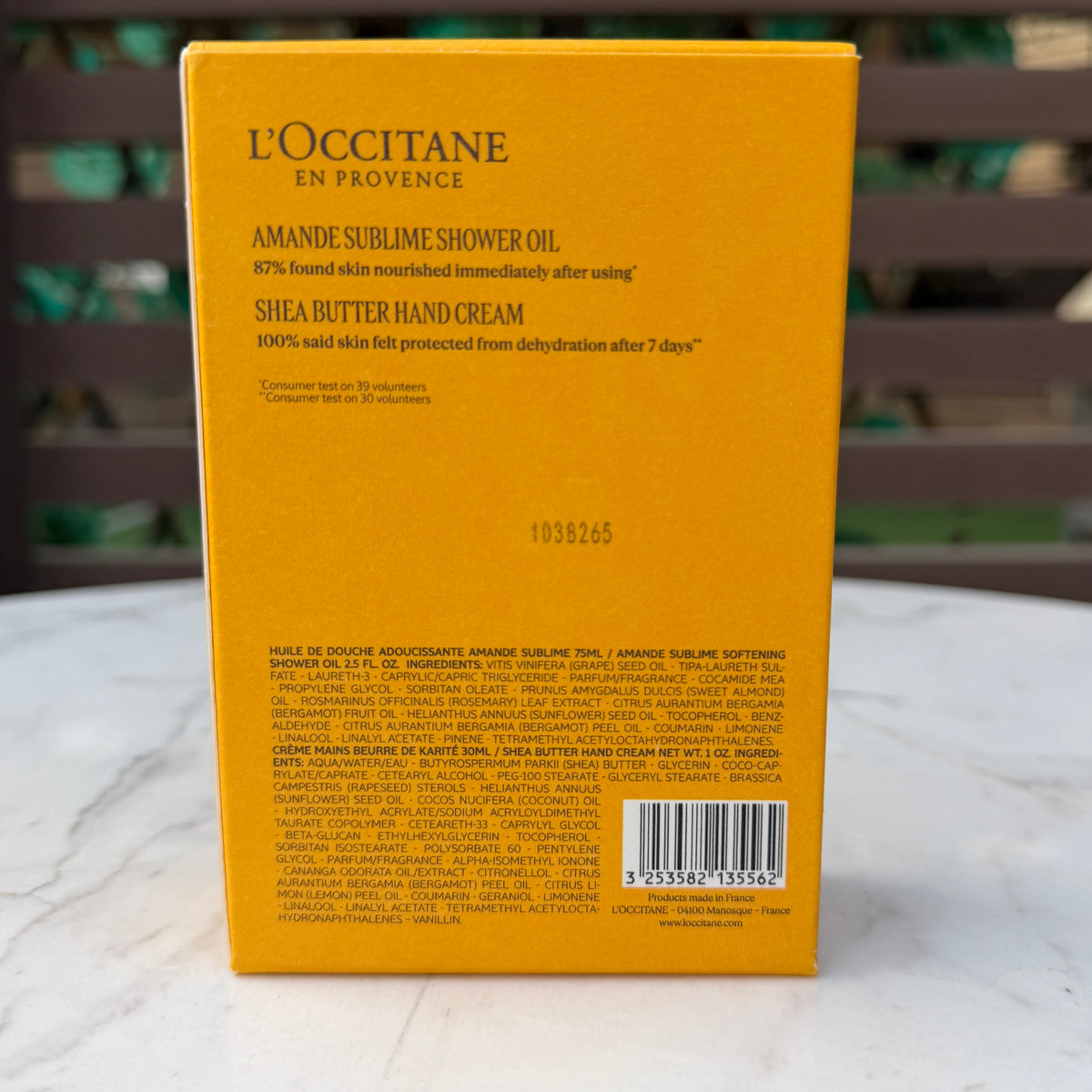 L'Occitane Hand and Body Care Nourishing Travel Favorites Set